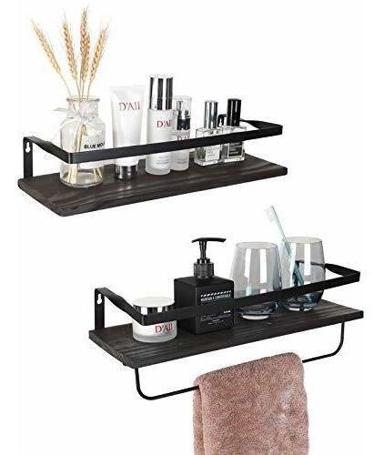 Set Of 2 Floating Wall Ledge Shelf Floating Shelves Wal...