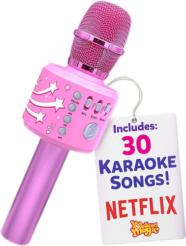 Bluetooth 30 Canciones Famosas Kids Karaoke Micrófono ...