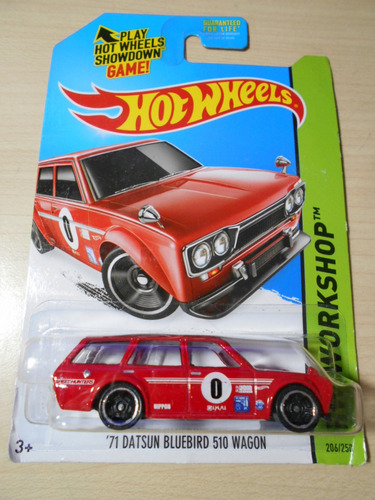 Auto Hot Wheels ´71 Datsun Bluebird 510 Wagon Momo Speedhunt