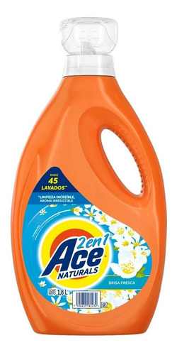 Pack 6 Botellas Detergente Ace Liquido Concentrado 1,8 Lt