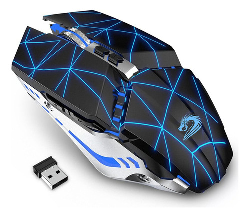 Mouse Gamer Tenmos T12, 7 Botones, 3 Dpi Ajustables