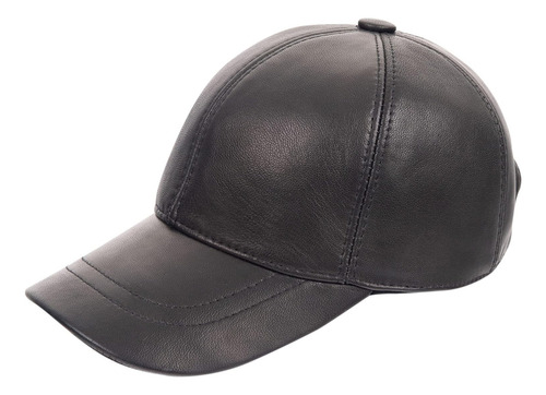 Gorra De Béisbol Unisex De Piel Auténtica, 100% De Piel