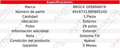 Un Sensor Temp Cts Ext Bruck Bora 5 Cil 2.5l 05-10