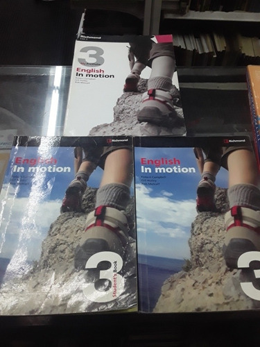 English In Motion 3 - Student Book Lote X 2 Libros Richmond 