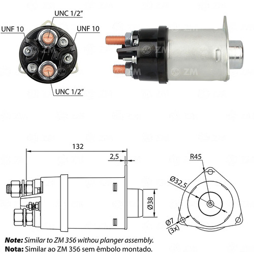 Automatico Motor Partida Hyster Caterpillar 2020 A 2020