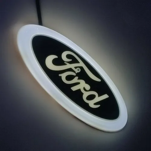 Logo Led Ford 3 D Luz Blanca