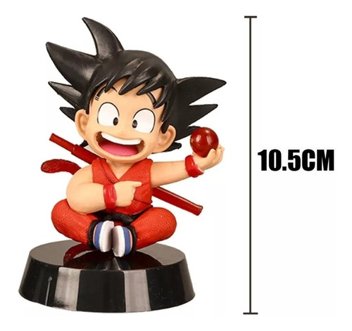Figura Son Goku Niño Sentado Con Esfera Dragon Ball Z | MercadoLibre