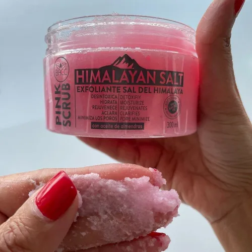 Sal Del Himalaya Exfoliante Rejuvenece Hidrata Aclara Piel
