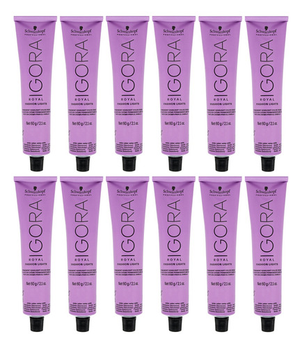 Schwarzkopf Igora Fashion Lights Tintura Aclarante X12 3c