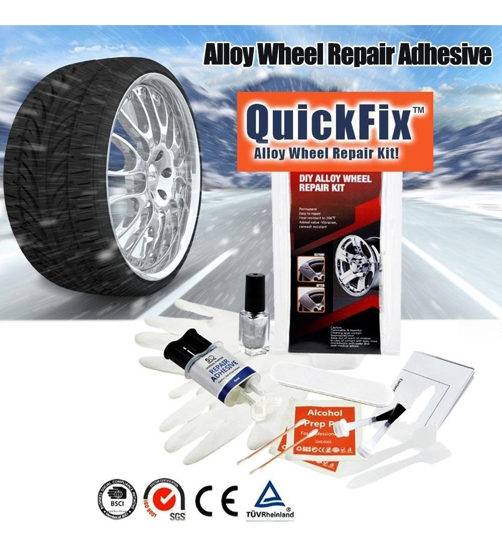 Mini Kit Reparacion De Llantas Aleacion Aluminio Auto K114 Mercado Libre