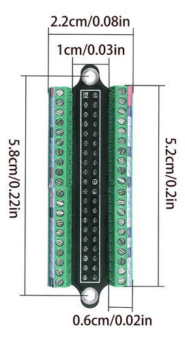 Shield Para Raspberry Pi Placa De Expansión Extensión Gpio40 Pines Tecneu