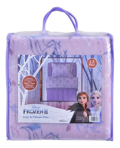 Juego De Sabana Polar Frozen 1,5 Plaza