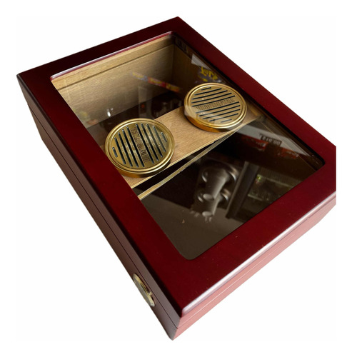 Humidor Para Habanos Estilo Vitrina Para Exhibición,