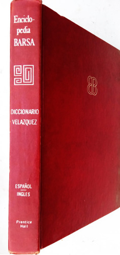 Enciclopedia Barsa - Diccionario Velazquez - 2 Tomos - 1967