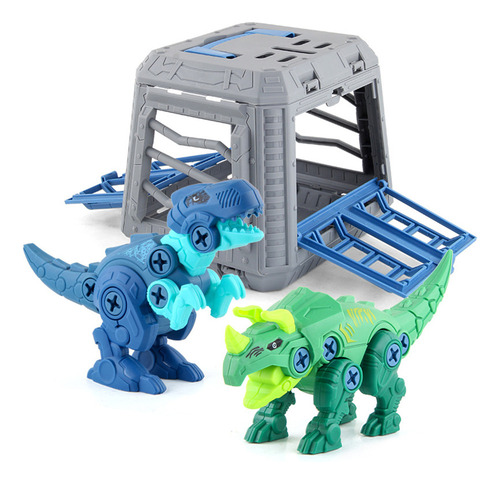 L 4 Piezas De Juguete De Tallo De Dinosaurio