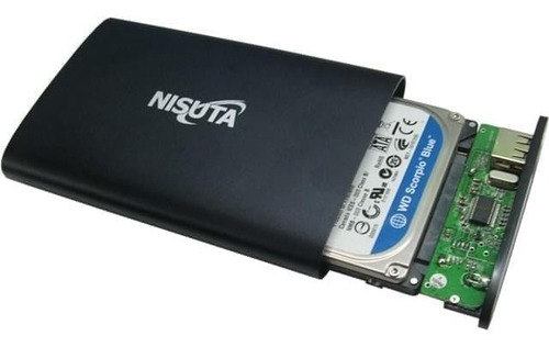 Imagen 3 de 5 de Gaveta Carry Case Externa Sata Discos Rigidos 2.5 Nisuta Usb