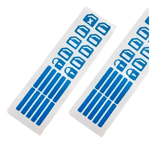 2 Pegatinas Luminosas Para Interruptor Azul