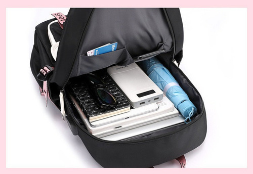 Mochila De Estudiante Recargable Mochila Escolar Usb