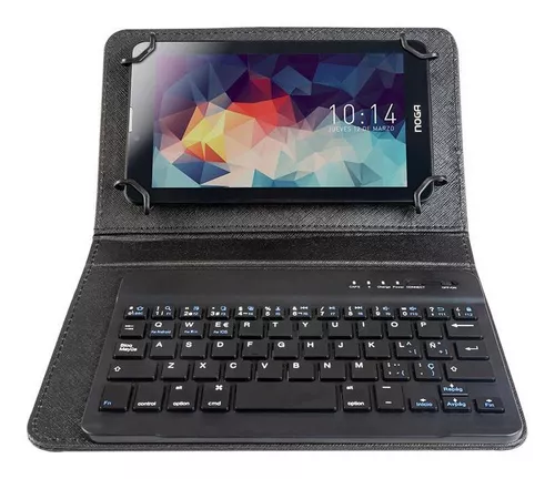 Funda Con Teclado Inalámbrico Para Tablet De 10'' Nkb-bt10