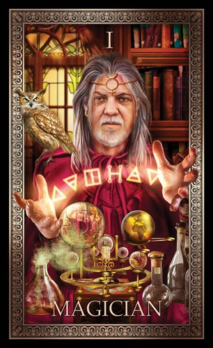 Tarot Grand Luxe, Con Su Librito Este Tarot Esta En Ingles