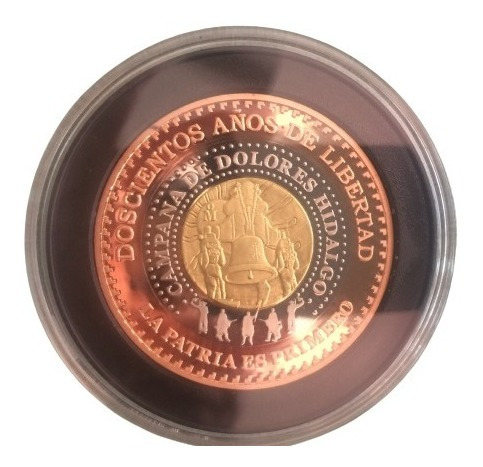 Medalla Trimetalica Bicentenario Edición Especial