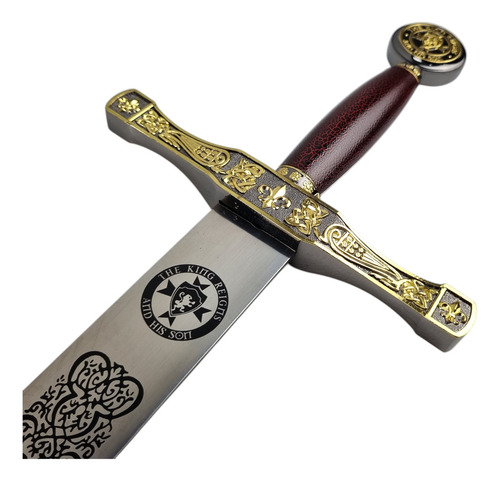Espada Medieval Rei Arthur Excalibur Colecionável Decorativa