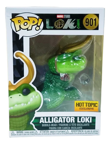 Funko Pop! Loki - Alligator Loki Jacaré #901 Hot Topic P Ent