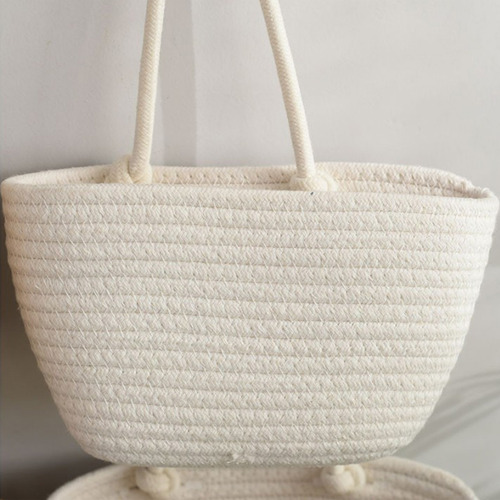 Cesta Colgante Decorativa Para Habitación, Cesta De Almacena