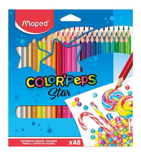 Lapices Colores Colorpepsx48 Estuch Cart