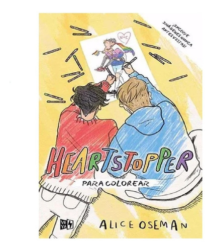 Libro Heartstopper Para Pintar / Colorear - Alice Oseman