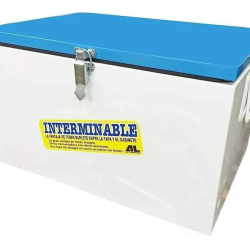 Conservadora Interminable Camping C/2 68lts. Envios Gratis Blanco