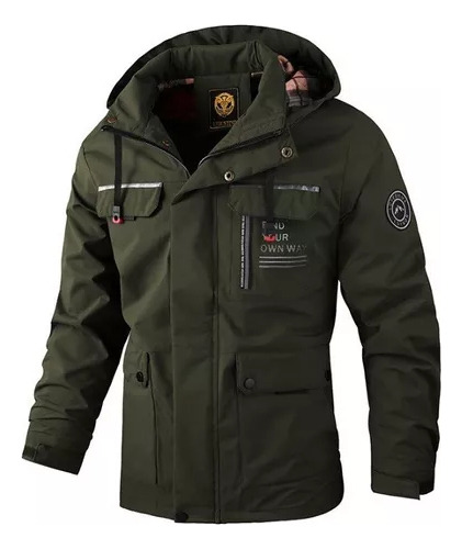 Chaqueta De Cuero Ajustada Para Hombre Importada En Frío