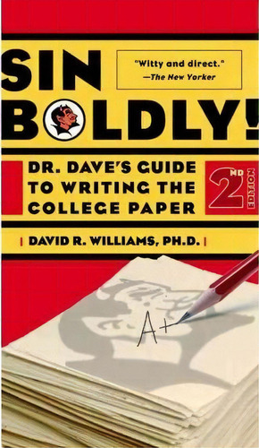 Sin Boldly!, De Dave Williams. Editorial Ingram Publisher Services Us, Tapa Blanda En Inglés