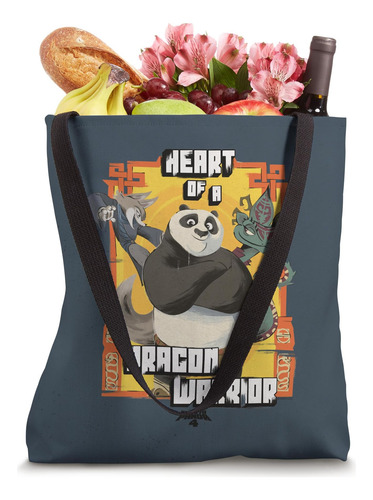 Dreamworks Kung Fu Panda 4 Guerrero Dragón Bolsa De Tela