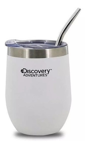 Mate Acero Inoxidabl Vaso Termico Discovery Tapa Y Bombilla 