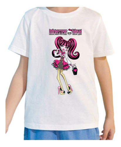 Polera Niño Unisex Monster High 4