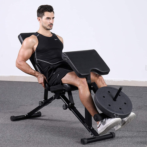 Banco Ajustable Entrenamiento Casa Pesas Gym Inclinado Fitne