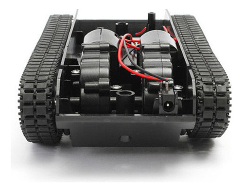 Kit De Chassi De Carro Yl Smart Robot Rubber Track Tank