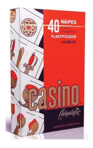 Naipes Españoles Casino X40 Cartas Pack X 10u