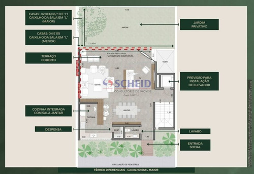 Imagem 9 de 15 de Condomínio De Casas - Alto Da Boa Vista _casa Jardim Park Alto Da Boa Vista - Mr80837