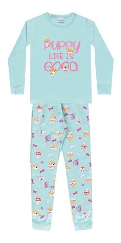 Pijama Niña Estampado Puppy - Gepetto´s