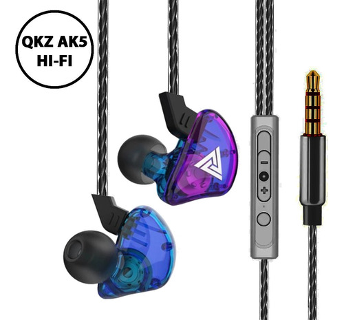 Audífonos Alambricos Microfono In-ear Deportivo Sk