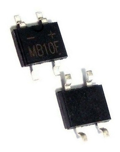 2 X Mb10f Mb 10f Mb-10f Mb10f Puente Diodo Smd 1000v 0.5a