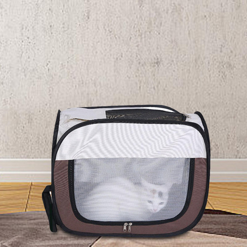 Jaula Secadora For Perros Y Gatos, Portador De Viaje, S