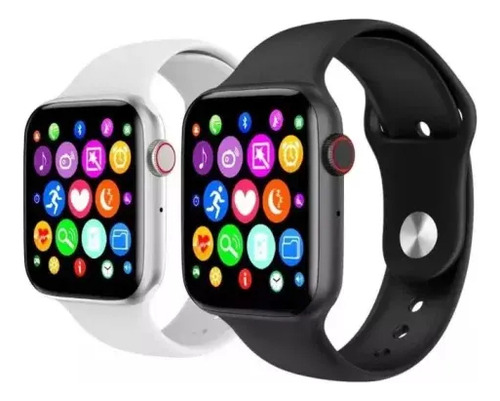 Relógio Série Gl08 Pro Smartwatch Bluetooth Inteligente Hora Cor da caixa Preto