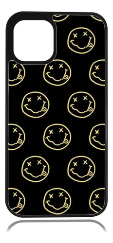 Case Funda Protector Para iPhone 12 Pro Nirvana Logo