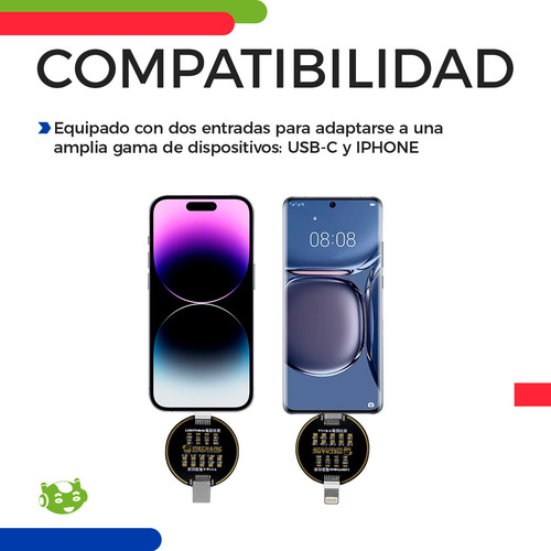 Placa De Prueba De Centro De Carga Slim Company Para iPhone Y Usb Tipo C Probador Para Teléfonos O Tablets, Tester De Carga Mechanic T810