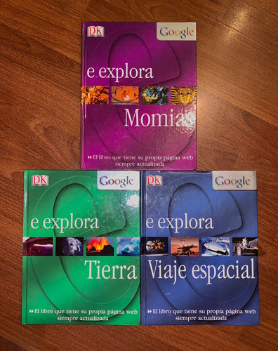 Libros Google Explora Momias, Tierra Y Viaje Espacial