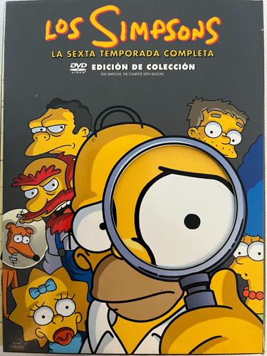Dvd Los Simpsons Temporada 6 / Season 6