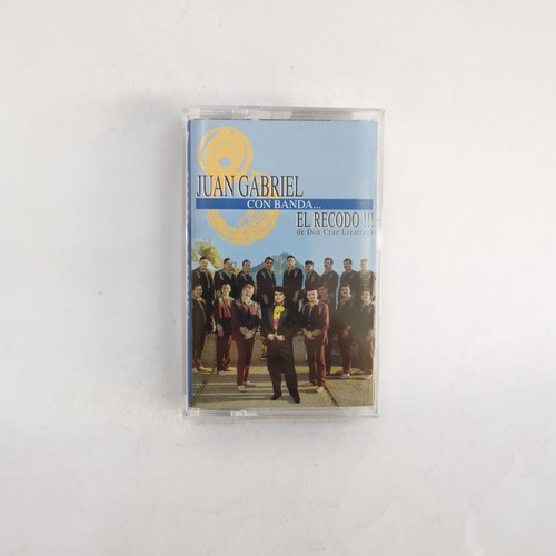 Juan Gabriel Con Banda El Recodo De Cruz Cassette Chileno